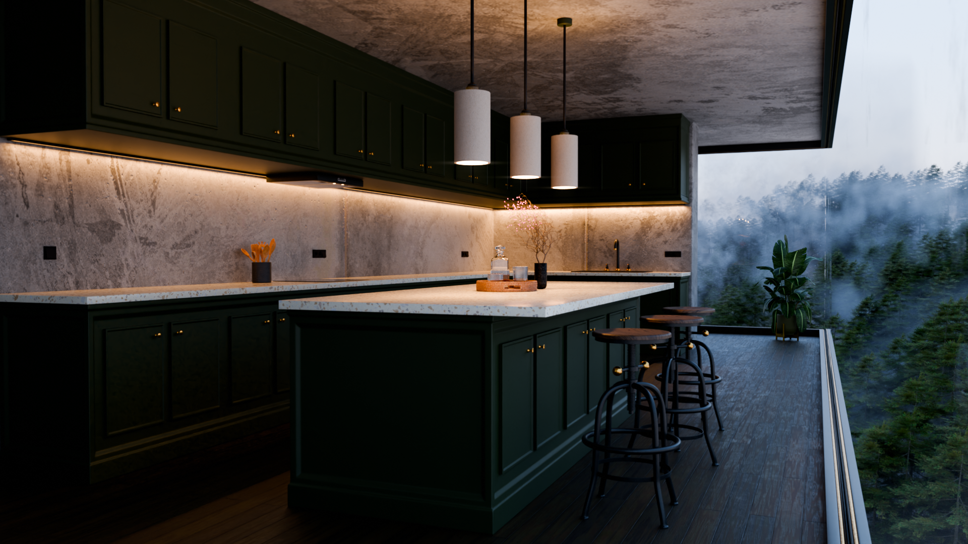 Kitchen Render